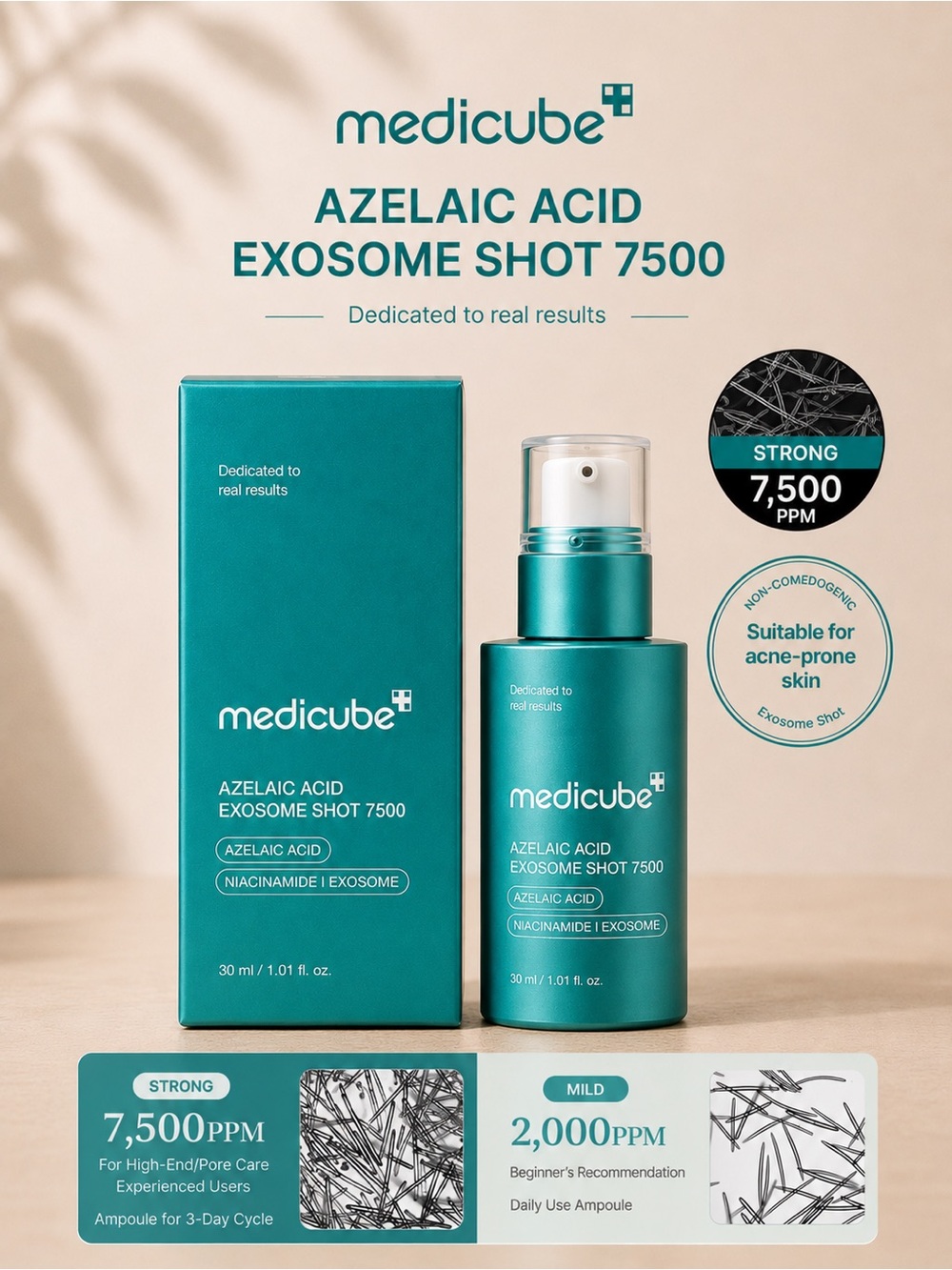 Medicube Azelaic Acid Exosome Shot 7500